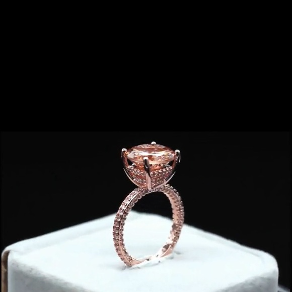 Champagne Diamond Statement Ring - Picture 11 of 15